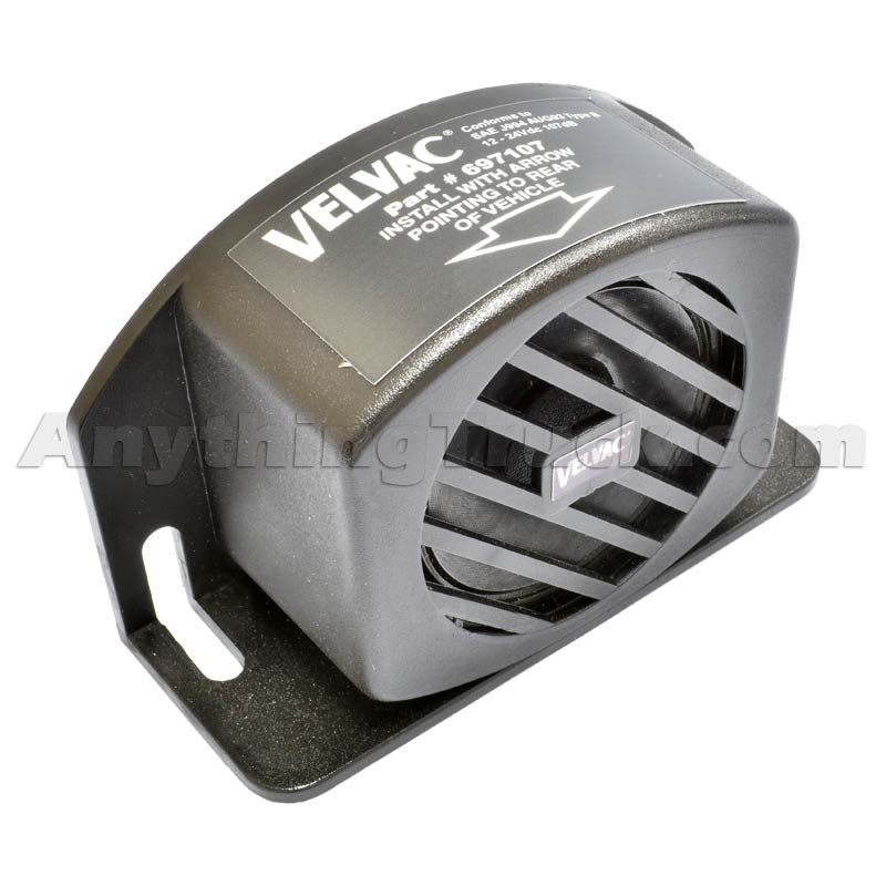 Velvac 697087 Back-Up Alarm, 87 DB, Speaker Style | AnythingTruck.com
