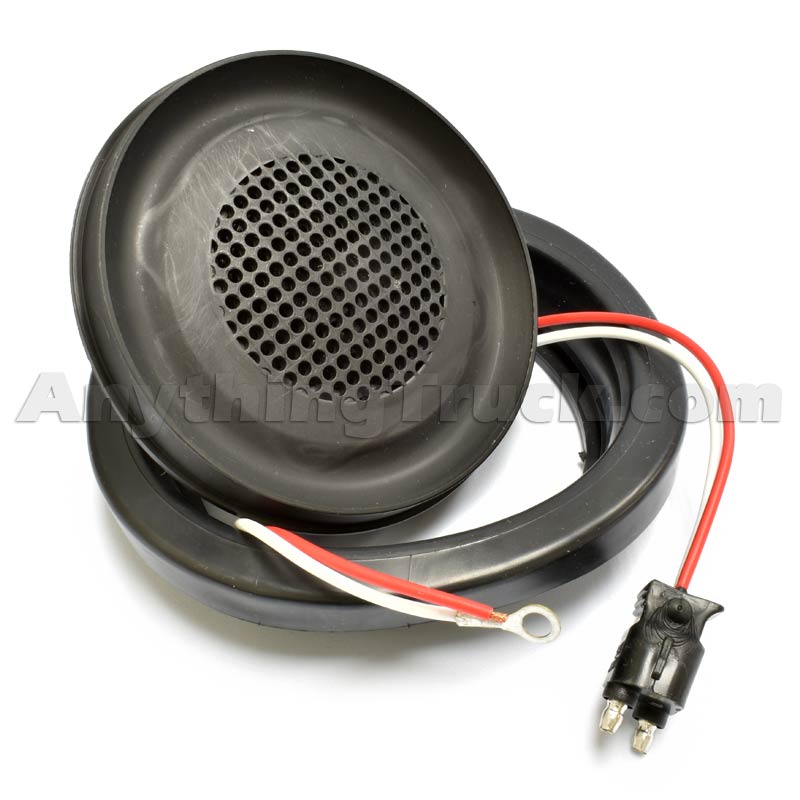 Velvac 697125 4" Diameter GrommetMounted BackUp Alarm, 107 DB