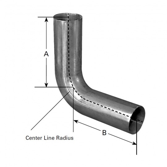 Heavy Duty Manufacturing Aluminized 90 Degree Exhaust Elbow 4 Inch Pipe Tru...